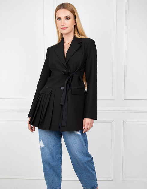 Blazer plissé