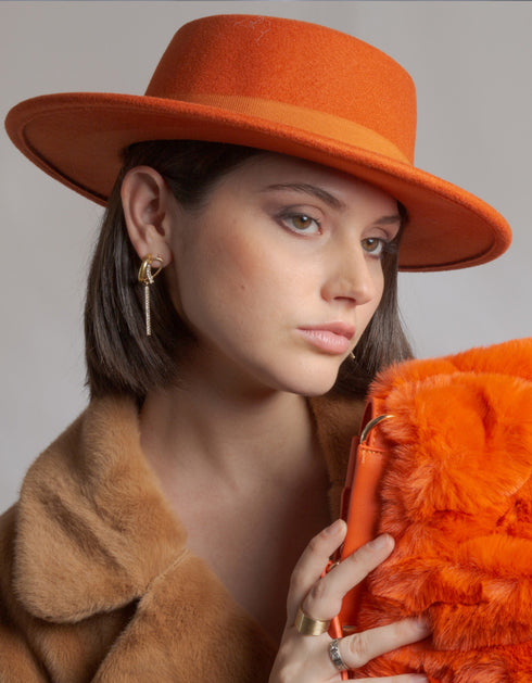 Chapeau Leo avec ruban