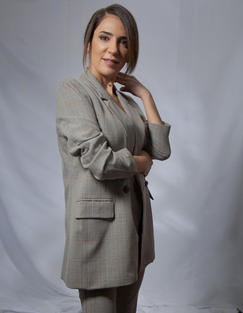 Ensemble Enzo Carreaux écossé