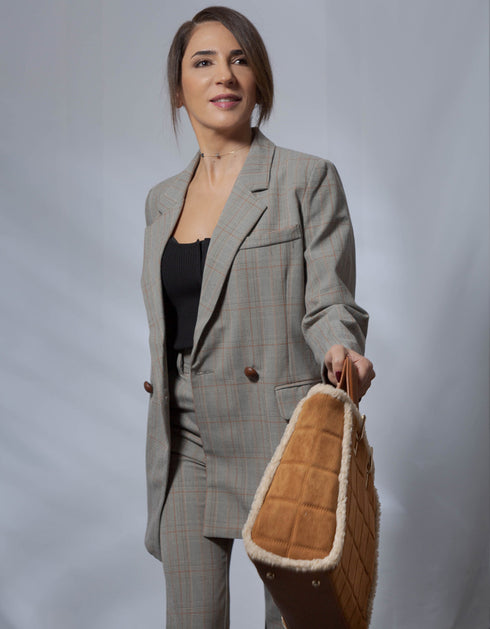 Ensemble Enzo Carreaux écossé