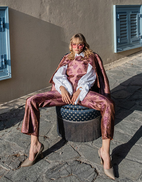 Ensemble Satiné Rose