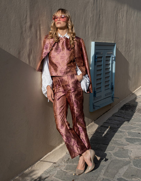 Ensemble Satiné Rose