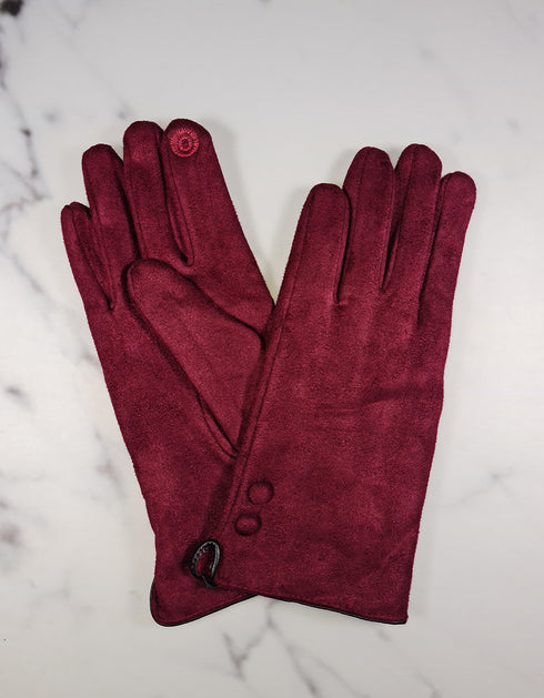 Gant Velour 2 Boutons