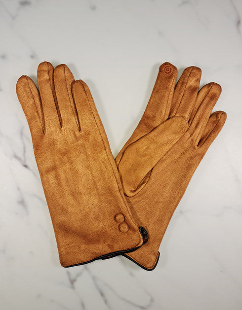 Gant Velour 2 Boutons