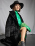 Manteau Long fausse fourrure