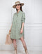 Robe Chemise Kaki
