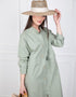 Robe Chemise Kaki