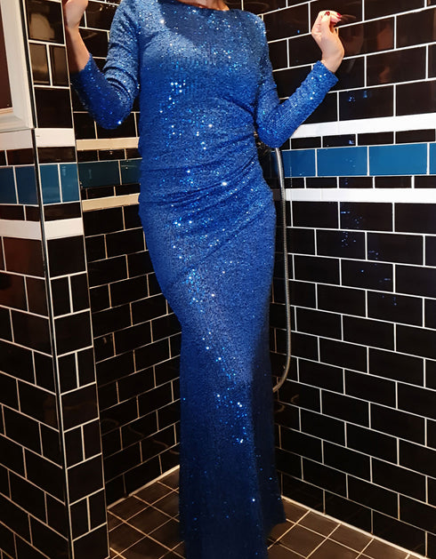 Robe Longue cintrées Paillettes